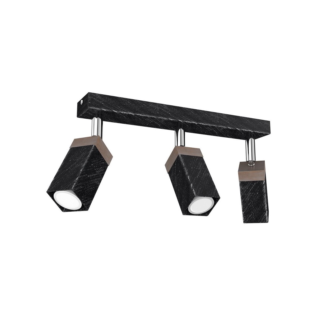 MiLagro SOLO BLACK 3xGU10 oryginalne źródło światła