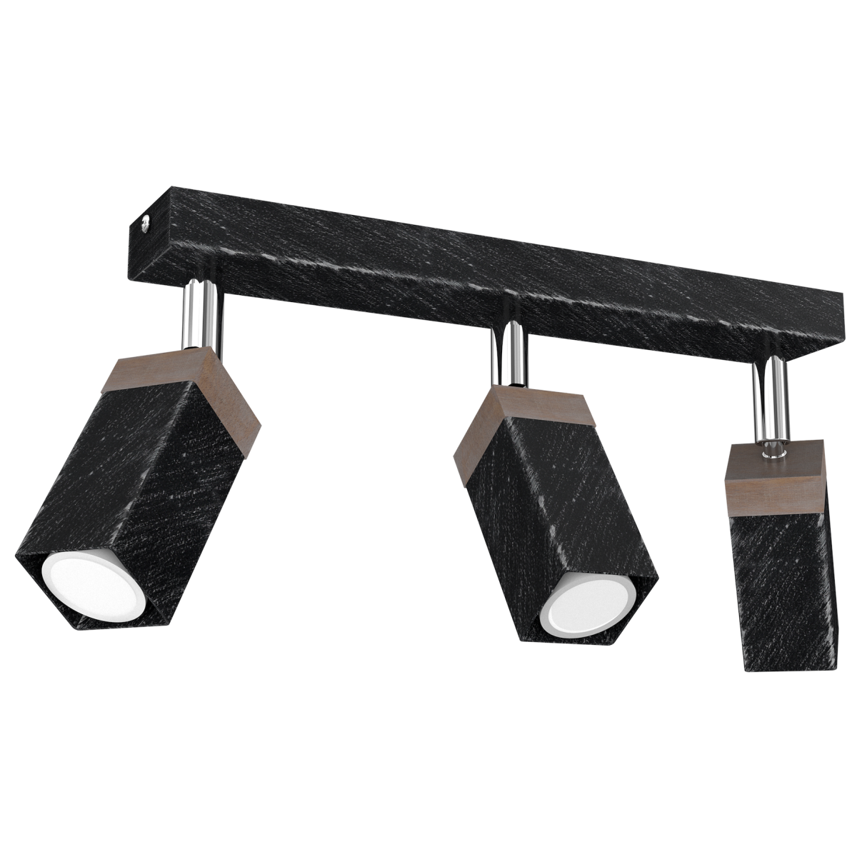 MiLagro SOLO BLACK 3xGU10 oryginalne źródło światła