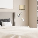 MiLagro MARSHALL White Rattan designerskie lampy LED