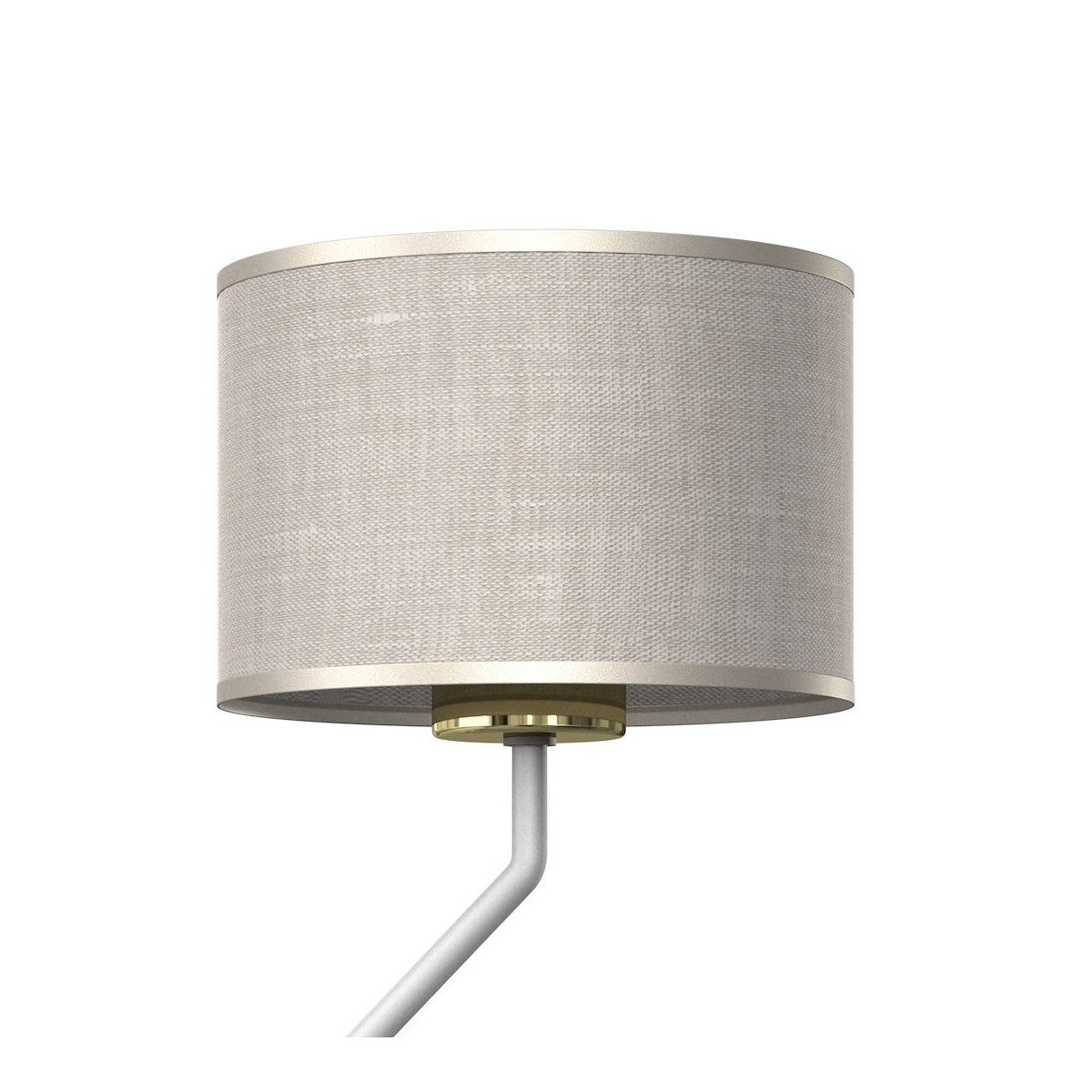 MiLagro Kinkiet LINO BIEL / LEN 1xE27 + 1x mini GU10 MLP7494