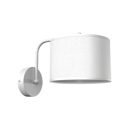 MiLagro Kinkiet ALBION BIEL / BAWEŁNA1xE27 MLP7504