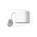 MiLagro ALBION White Cotton eleganckie oświetlenie