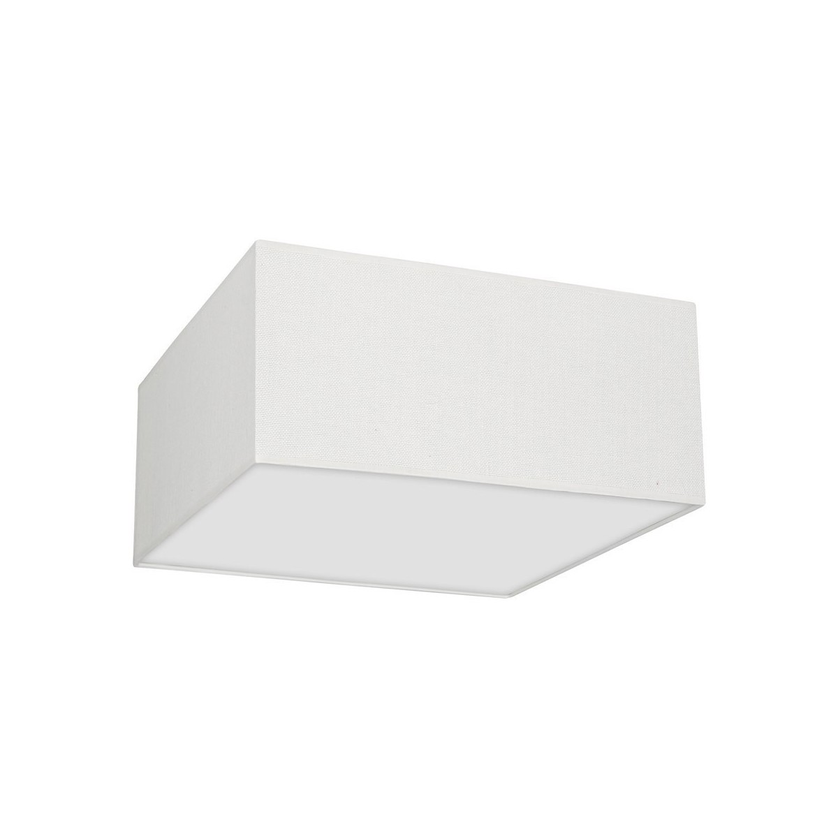 MiLagro Lampa sufitowa ALBION BIEL / BAWEŁNA 2xE27 MLP7506