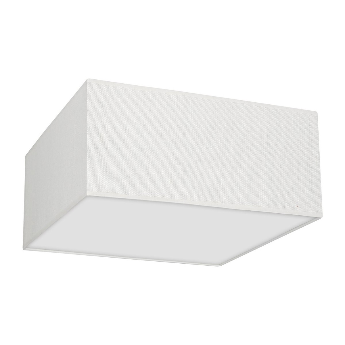 MiLagro Lampa sufitowa ALBION BIEL / BAWEŁNA 2xE27 MLP7506