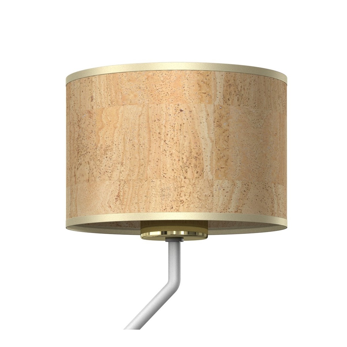 MiLagro Kinkiet Cork 1xE27 + Mini GU10 Biały/Korek MLP7516