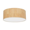 MiLagro Lampa sufitowa Cork 3xE27  O50cm Biały / Korek MLP7521