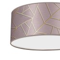MiLagro Lampa sufitowa ZIGGY PINK Gold/Pink 2xE27 O40cm MLP7585