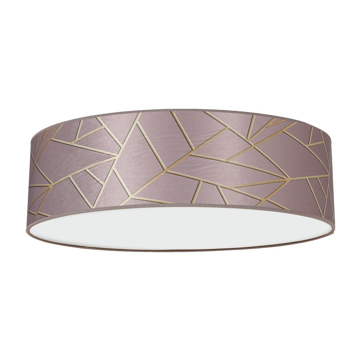 MiLagro Lampa sufitowa ZIGGY PINK Gold/Pink 3xE27 O50cm MLP7586