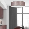 MiLagro Lampa sufitowa ZIGGY PINK Gold/Pink 3xE27 O50cm MLP7586