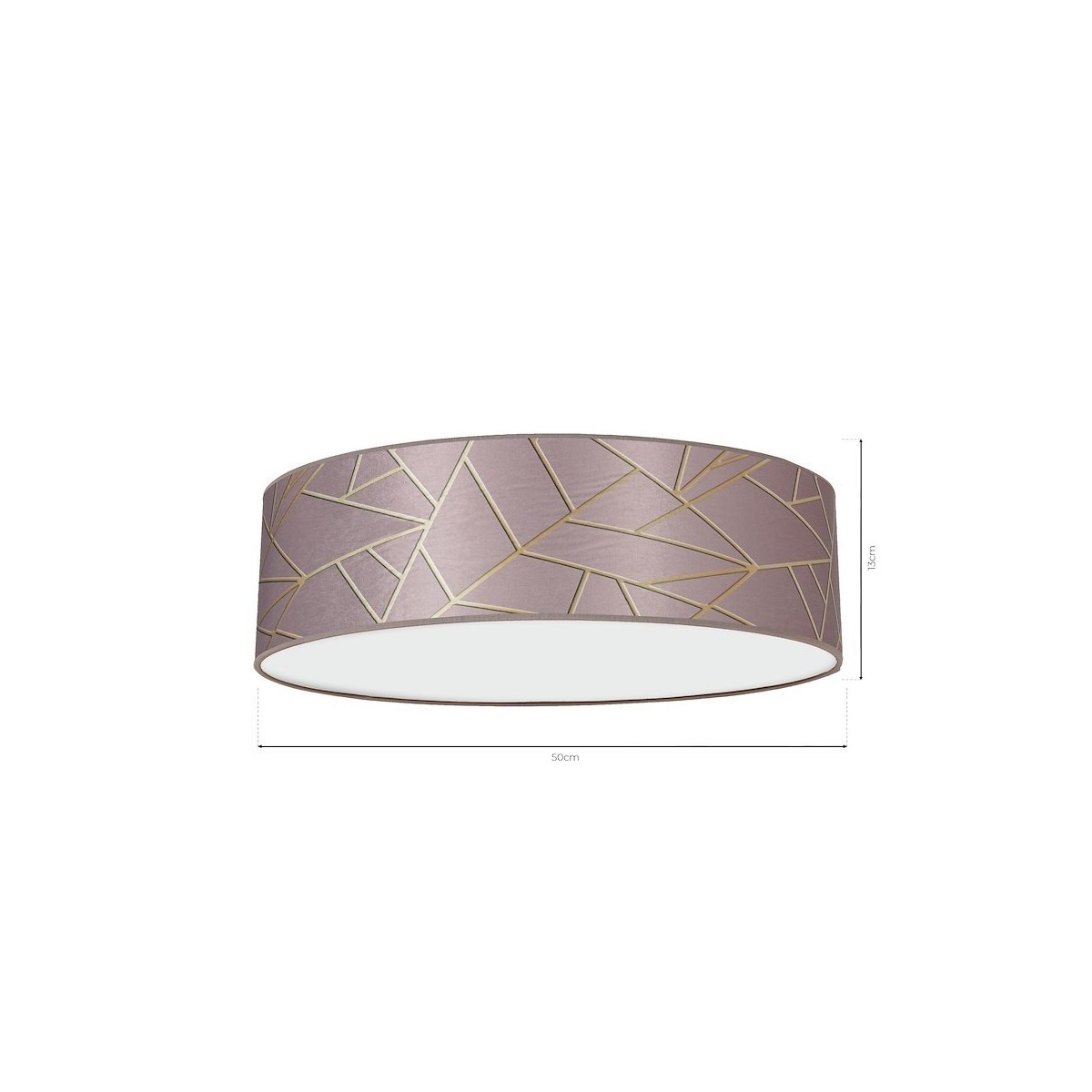 MiLagro ZIGGY PINK Ø50 nowoczesne lampy do wnętrz
