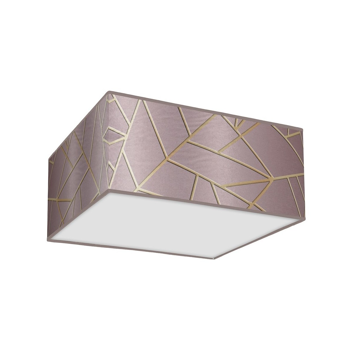MiLagro Lampa sufitowa ZIGGY PINK Gold/Pink 2xE27 MLP7588