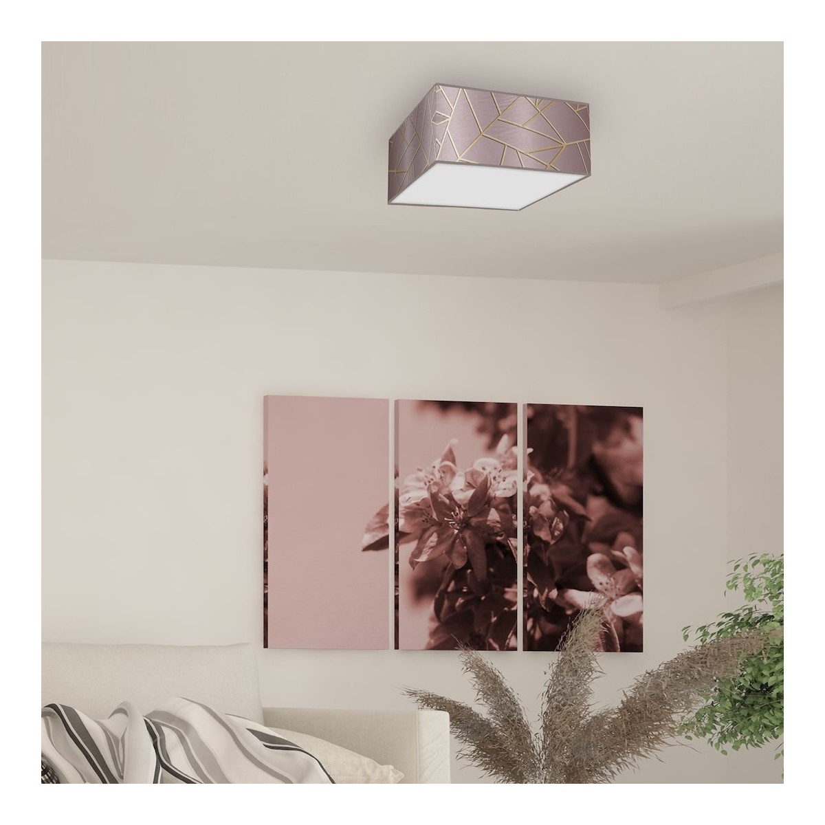 MiLagro ZIGGY PINK 2xE27 designerskie lampy LED