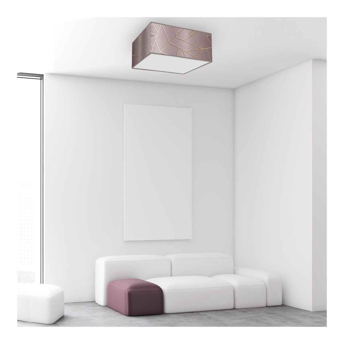MiLagro ZIGGY PINK 2xE27 designerskie lampy LED