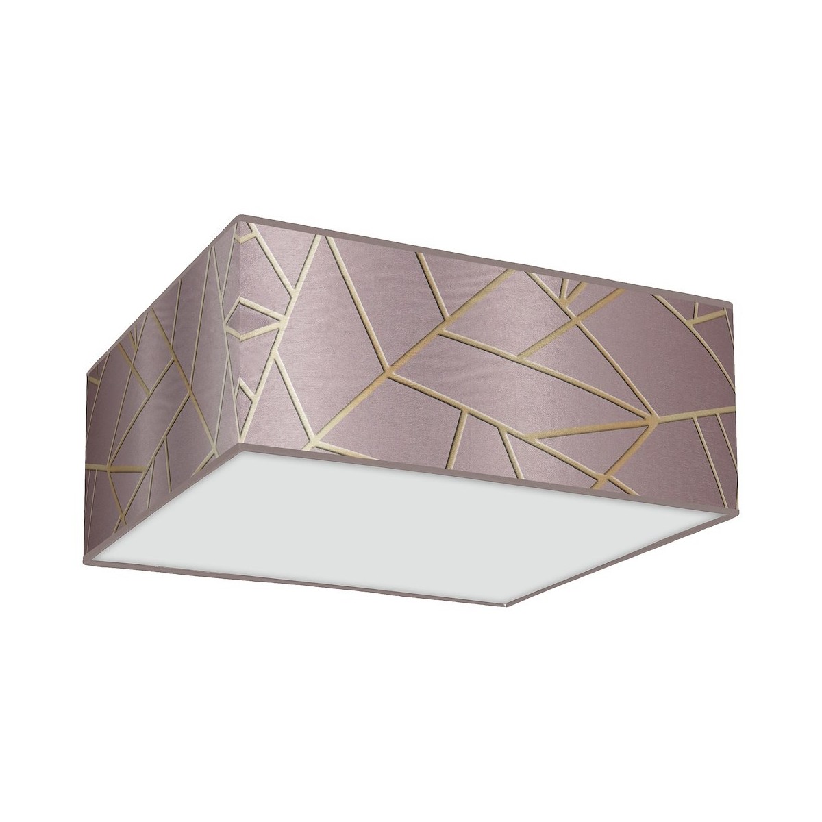 MiLagro Lampa sufitowa ZIGGY PINK Gold/Pink 3xE27 MLP7589