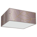 MiLagro Lampa sufitowa ZIGGY PINK Gold/Pink 3xE27 MLP7589