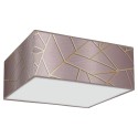 MiLagro Lampa sufitowa ZIGGY PINK Gold/Pink 3xE27 MLP7589