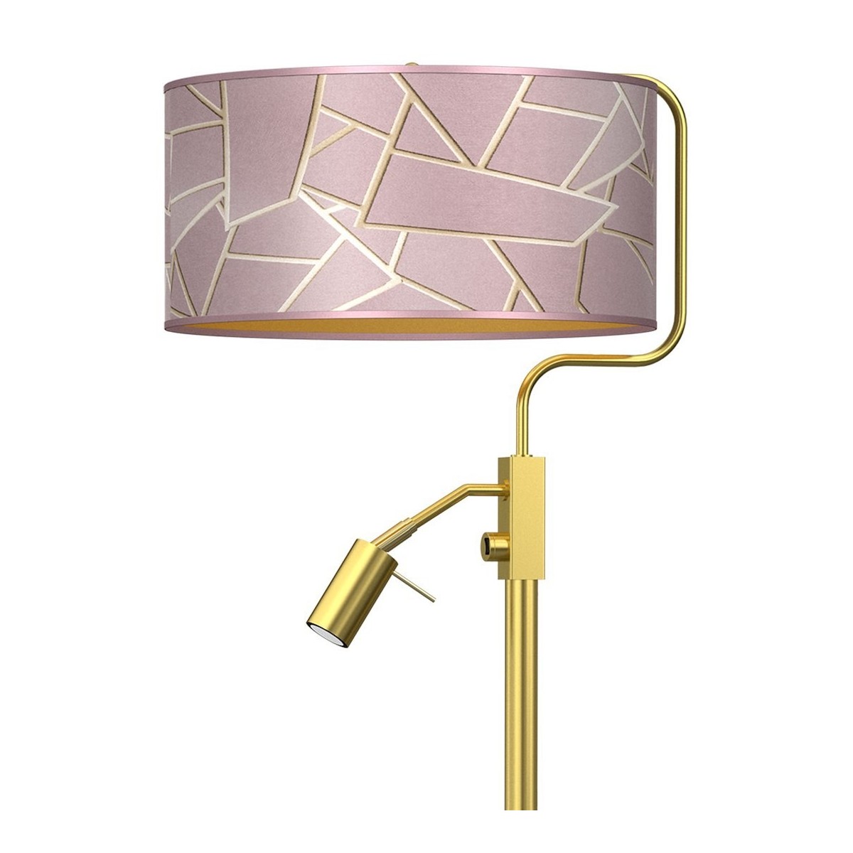 MiLagro ZIGGY PINK podłogowa oświetlenie klasy premium