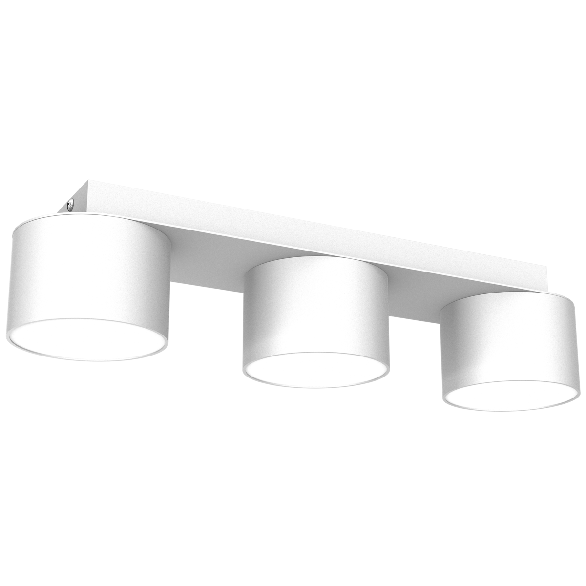 MiLagro Lampa sufitowa Dixie 3xGX53 Biały MLP7540
