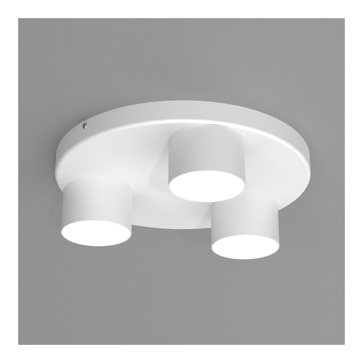 MiLagro DIXIE White 3xGX53 oświetlenie klasy premium