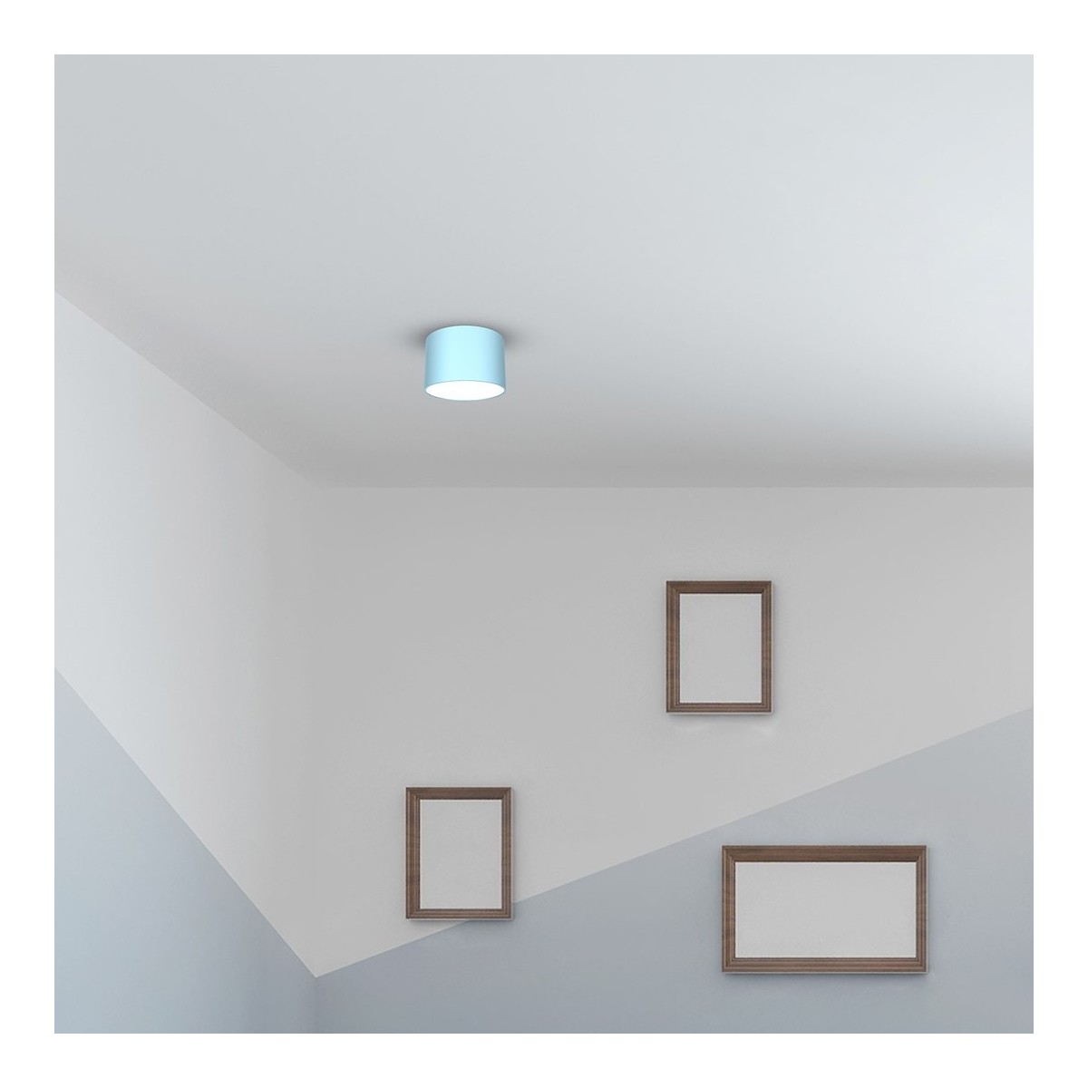MiLagro Lampa sufitowa DIXIE Blue  1xGX53 MLP7548