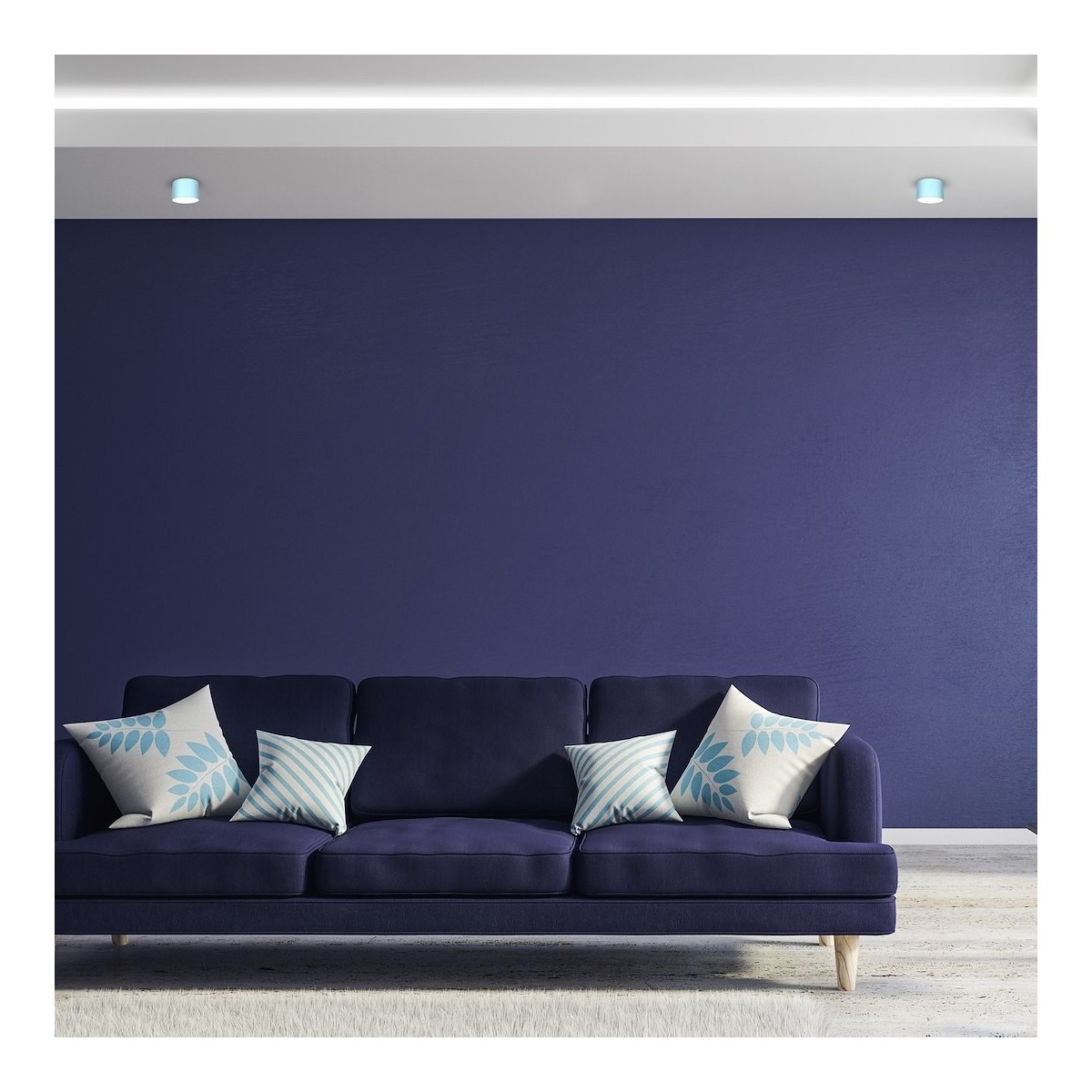 MiLagro DIXIE Blue GX53 designerskie oświetlenie