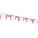 MiLagro DIXIE Pink White 5xGX53 premium oświetlenie