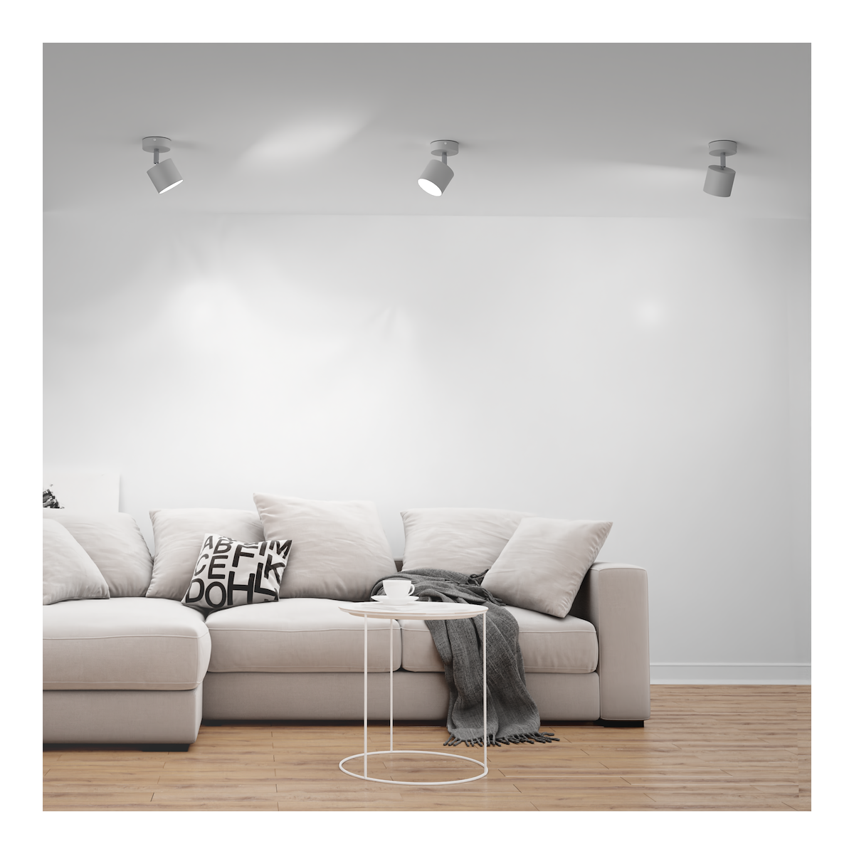 MiLagro Kinkiet Dixie 1xGX53 Biały MLP7594