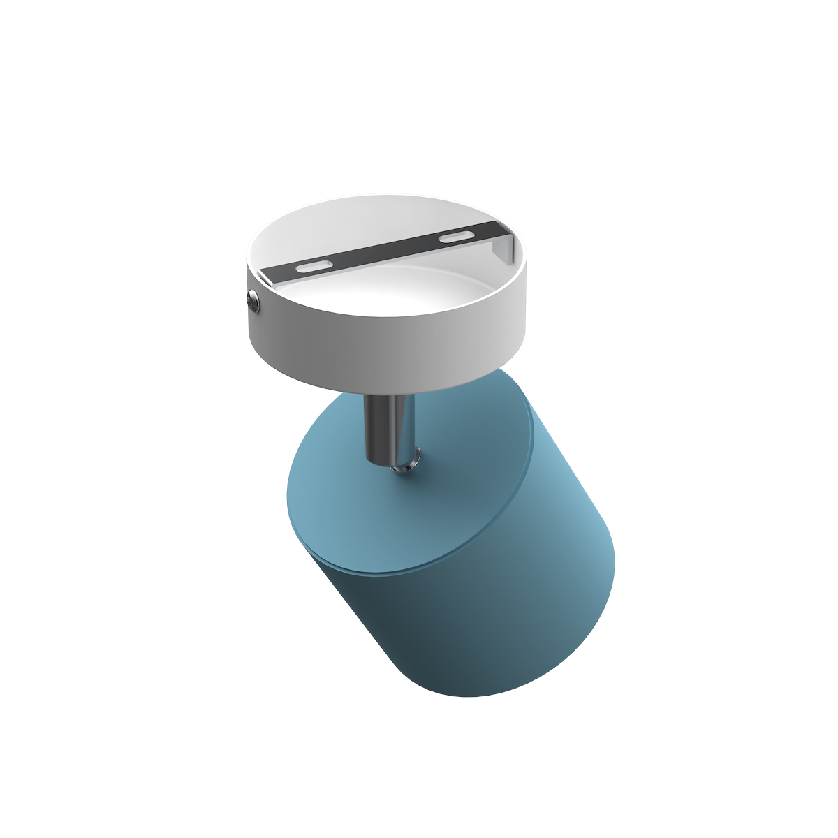 MiLagro Kinkiet Dixie 1xGX53 Niebieski/Biały MLP7604