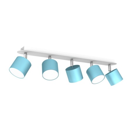 MiLagro Lampa sufitowa Dixie 5xGX53 Niebieski/Biały MLP7608