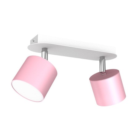 MiLagro Lampa sufitowa DIXIE PINK 2xGX53 MLP7610