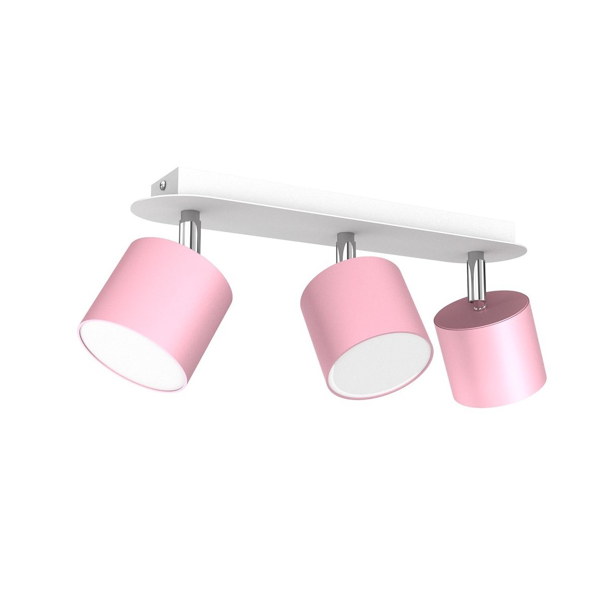 MiLagro Lampa sufitowa DIXIE PINK 3xGX53 MLP7611
