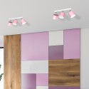MiLagro DIXIE Pink 3xGX53 wyjątkowa iluminacja