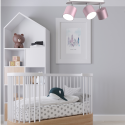 MiLagro DIXIE Pink 3xGX53 wyjątkowa iluminacja