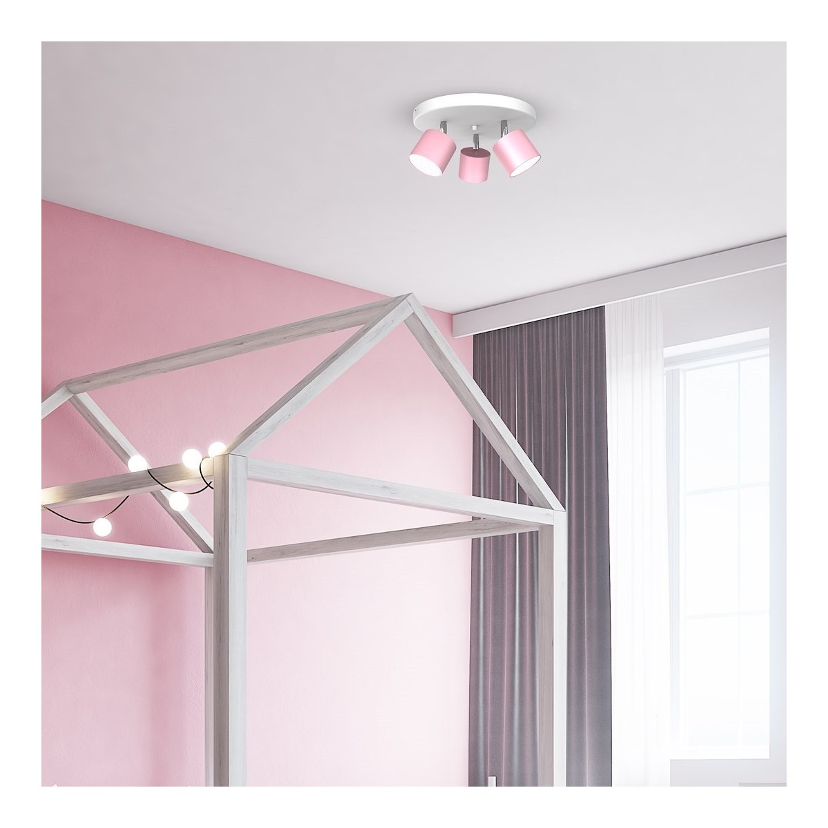 MiLagro DIXIE Pink 3xGX53 MLP7612 oryginalne źródło światła