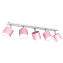 MiLagro DIXIE Pink 5xGX53 niepowtarzalne oświetlenie wnętrza