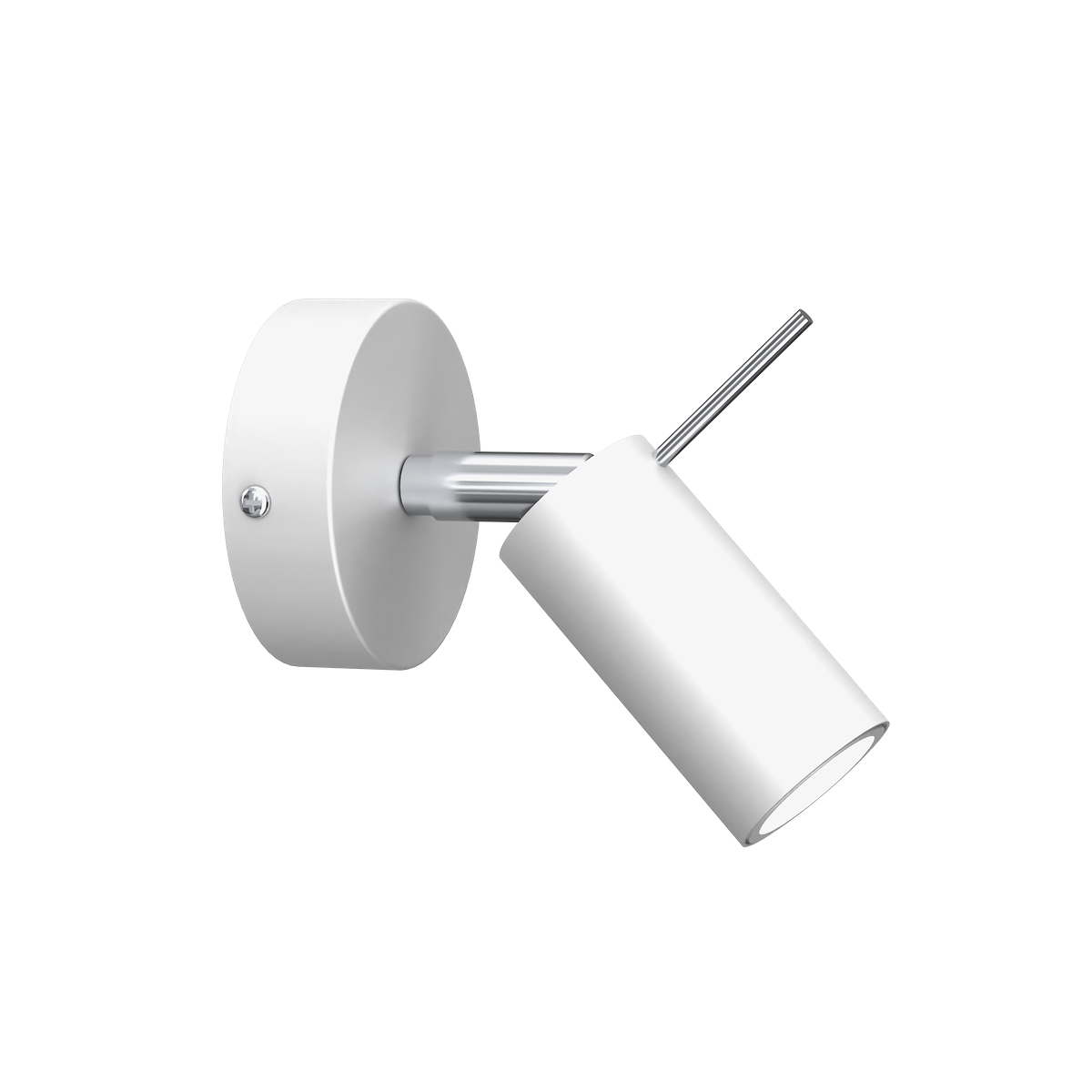 MiLagro Kinkiet Preston 1x mini GU10 Biały / Chrom MLP7614