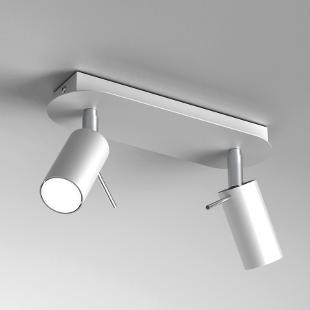 MiLagro PRESTON White Chrome 2xGU10 nowoczesne lampy do wnętrz