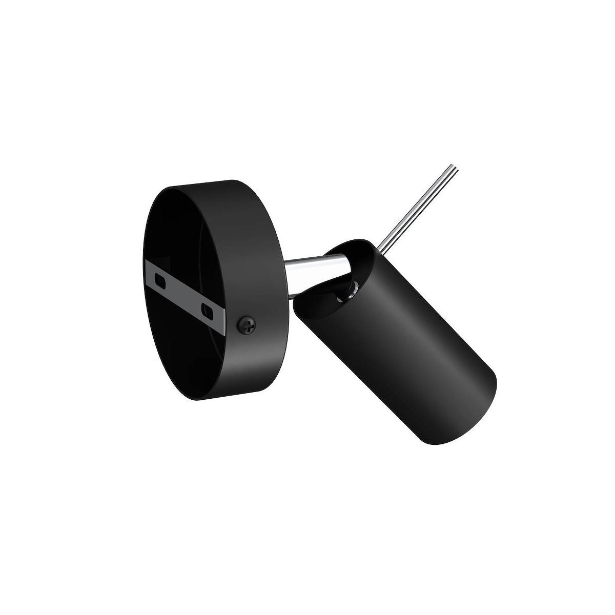 MiLagro Kinkiet PRESTON BLACK/CHROME 1x mini GU10 MLP7618