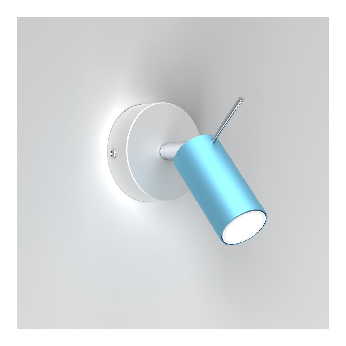 MiLagro Kinkiet Preston 1x mini GU10 Niebieski / Biały MLP7622