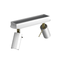 MiLagro PRESTON Gold White 2xGU10 nowoczesne oświetlenie