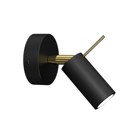 MiLagro PRESTON Gold Black GU10 dekoracyjne oświetlenie
