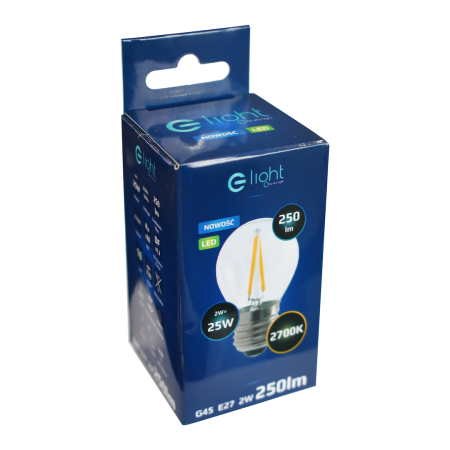 MiLagro Żarówka Filament LED 2W E27 wyjątkowe oświetlenie