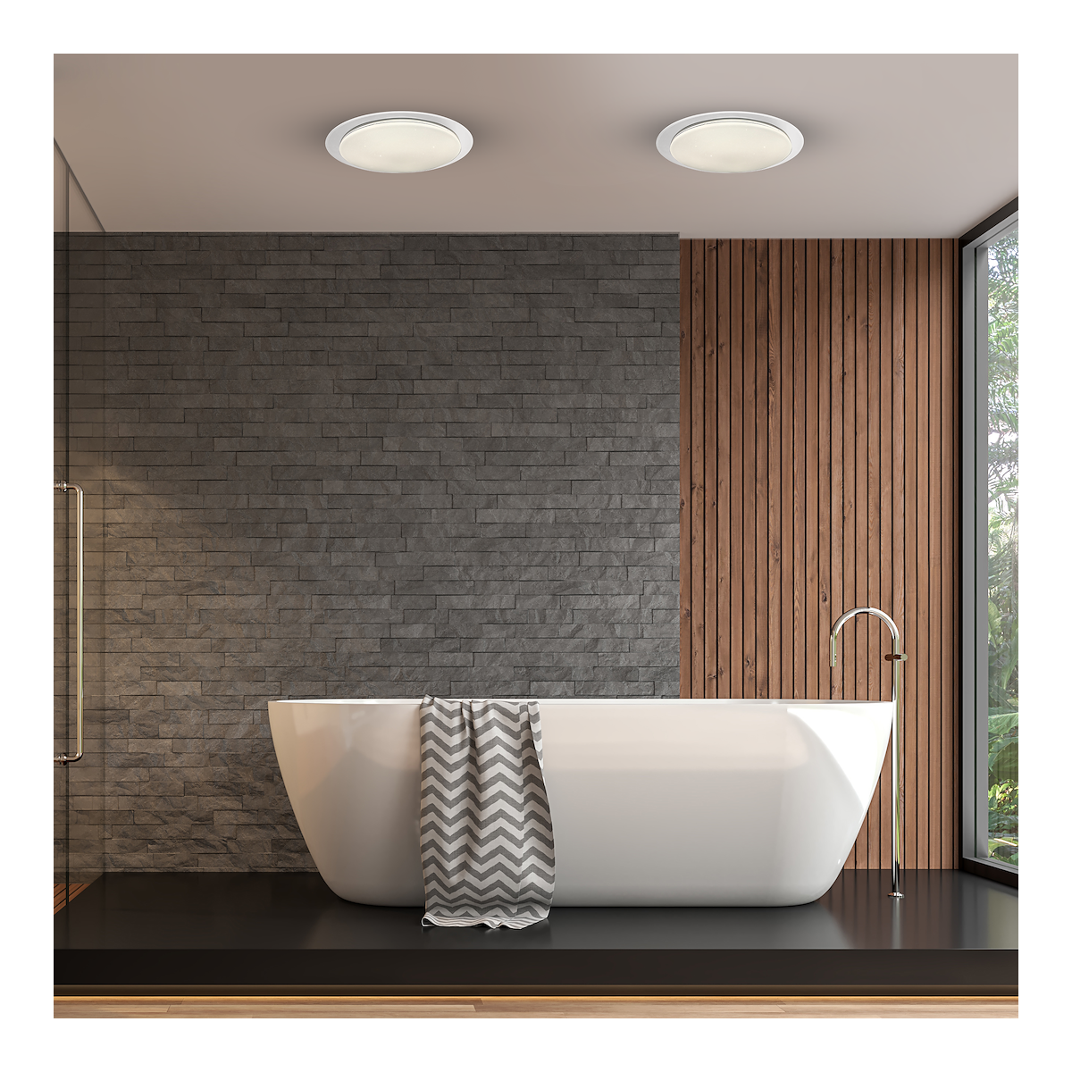 MiLagro Plafon ONTARIO LED 24W 400mm designerskie lampy LED