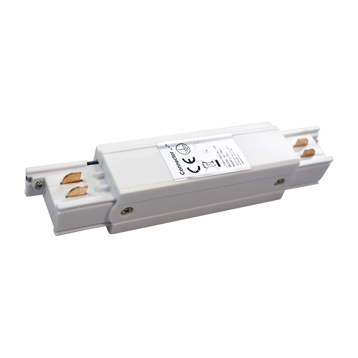MiLagro Łącznik Track Light Biały wyjątkowe oświetlenie