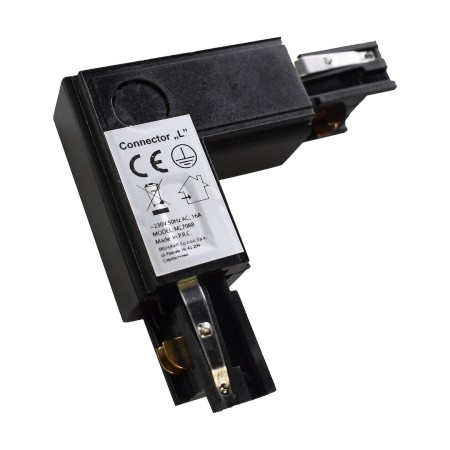 MiLagro Łącznik Track Light LU Czarny nowoczesne oświetlenie