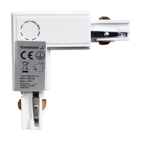 MiLagro Łącznik Track Light LD Biały designerskie oświetlenie