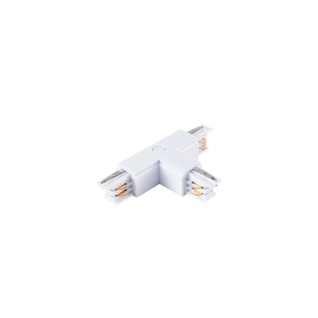 MiLagro Łącznik Track Light T UL Biały nietuzinkowe oświetlenie