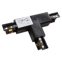 MiLagro Łącznik Track Light T DL Czarny dekoracyjne oświetlenie