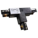 MiLagro Łącznik Track Light T UR Czarny wyjątkowa iluminacja