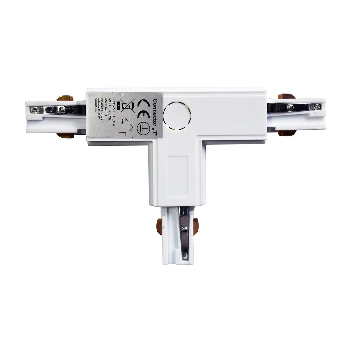 MiLagro Łącznik Track Light T UR Biały nastrojowe światło
